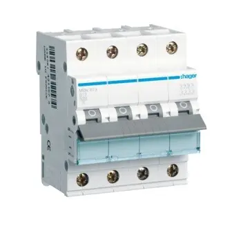 Bezpečná Platba HAGER MBN613 Jistič 3 + N pól. 13A, charakteristika B, 6 kA