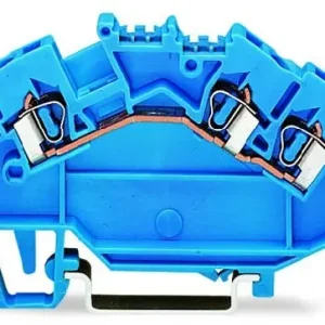 Celosvětová Doprava WAGO 780-651 3-vodič. průch. řad. svorka suitable for Ex i applications, modrá