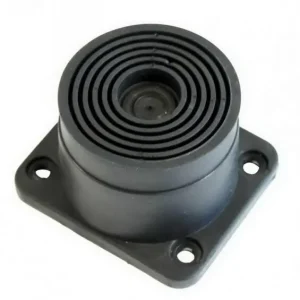 Výprodej BEČOV G550061 Průch. příruba s upínacím kroužkem RSt KUPO-G černá 16 - 61,4 mm