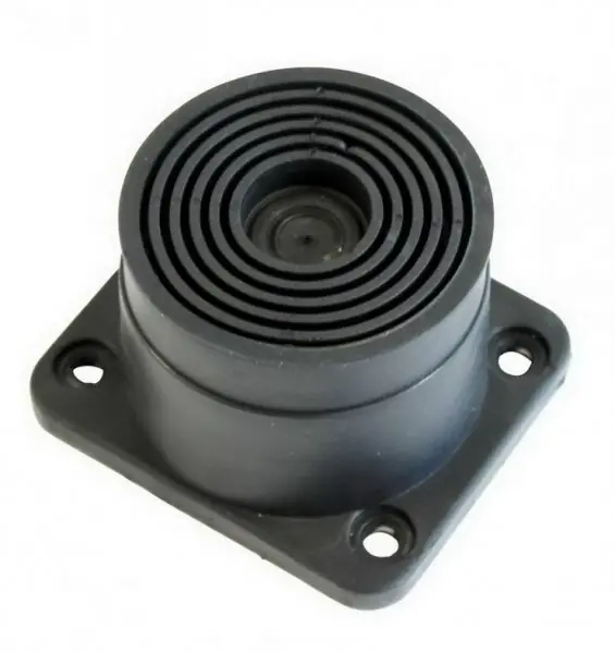 Výprodej BEČOV G550061 Průch. příruba s upínacím kroužkem RSt KUPO-G černá 16 - 61,4 mm