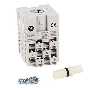 Vrácení Zdarma ALLEN BRADLEY 194L-E12-4511 Paketový spínač 12 A, 1-pólový, 60°, 1-2-3-4