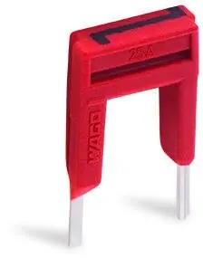 Celosvětová Doprava WAGO 2002-423/000-005 Příčný můstek z 1 na 3 pozici, 25A rudá