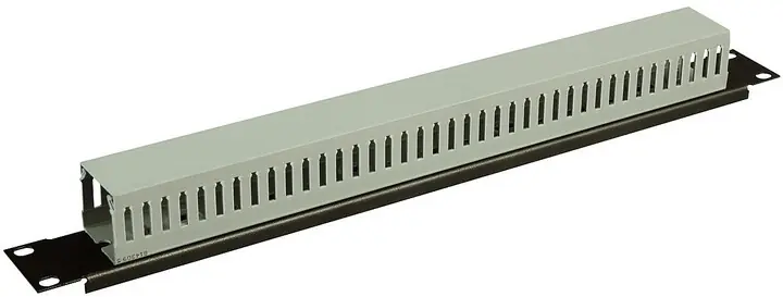 Exkluzivní SOLARIX 80197002 VP-03-1-PK-B Vyvazovací panel 19" 1U BK plastový