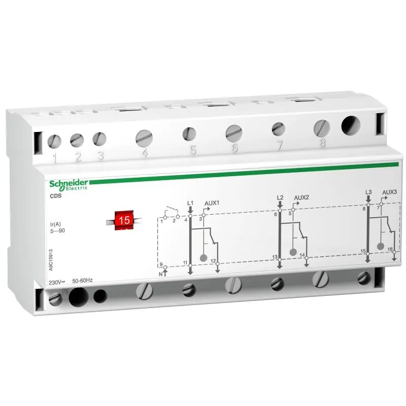 SCHNEIDER A9C15913 3kanálové přednostní relé CDS 415 V Limitovaná Edice