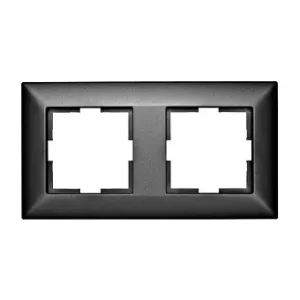 SCHRACK EV115002-- Rámeček dvojnásobný, barva antracit Sleva