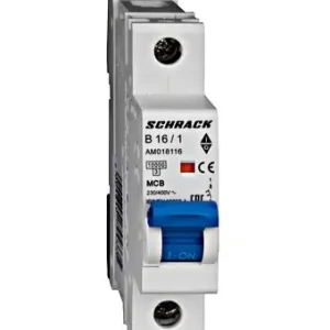 SCHRACK AM018116-- Jistič AMPARO 10kA, B 16A, 1pólový Moderní