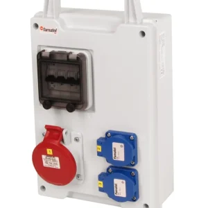 Kup Teď FAMATEL eb160-6kA EB 201000.0 /4M  Zás.skříň easyBox IP44 jištěná bez chrániče, přenos.(