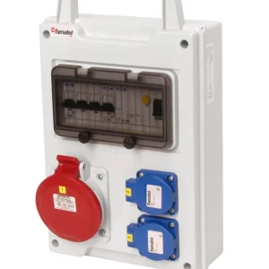 FAMATEL eb190-6kA EB 200010.1 /8M  Zás.skříň easyBox IP44 jištěná s chráničem 40/4/003,p Super Cena