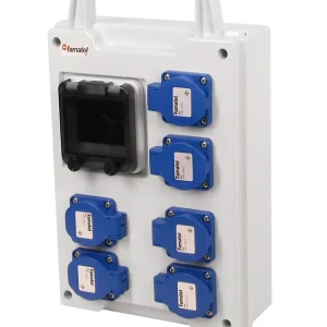 FAMATEL eb370 EB 600000.V /4M  Zás.skříň easyBox IP44 pouze vydrátovaná, přenosná (držad Horká Nabídka