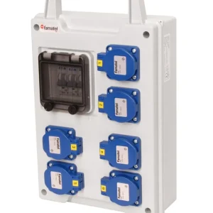 FAMATEL eb371 EB 600000.0 /4M  Zás.skříň easyBox IP44 jištěná bez chrániče, přenosná (dr Výhodná Nabídka