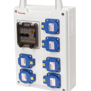 FAMATEL eb373-6kA EB 600000.1 /4M  Zás.skříň easyBox IP44  jištěná + chránič 25/2/003,př Trendový