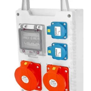 Vysoce Kvalitní FAMATEL eb405-6kA EB 202000.0 /4M  Zás.skříň easyBox IP44 jištěná bez chrániče, přenosná