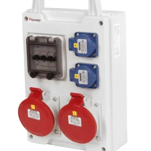 FAMATEL eb420-6kA EB 200020.0 /4M  Zás.skříň easyBox IP44 jištěná bez chrániče, přenosná Nejlepší Cena