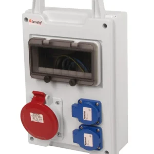 FAMATEL eb570-6kA EB 401000.1 /8M  Zás.skříň easyBox IP44 jištěná s chráničem 40/4/003,p Speciální Cena