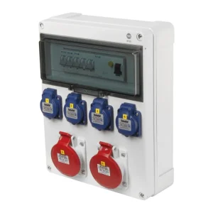 FAMATEL fb1122 ZSF40200000.1 /5813  Zás.skříň IP44 jištěná s chráničem 40/4/003 Sezónní Sleva