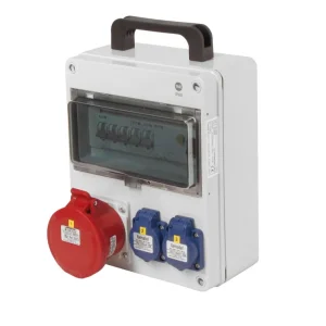 FAMATEL fb19005 ZSF20001000.1 /5810  Zás.skříň IP44 jištěná s chráničem 40/4/003, přenos Profesionální