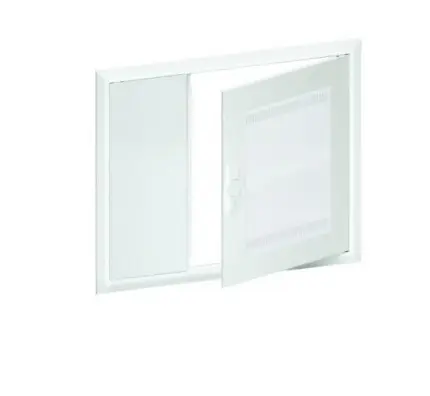 HAGER FZ162NM Krycí rám s plastovými perforovanými dveřmi pro rozvaděč FWU62.. Celosvětová Doprava