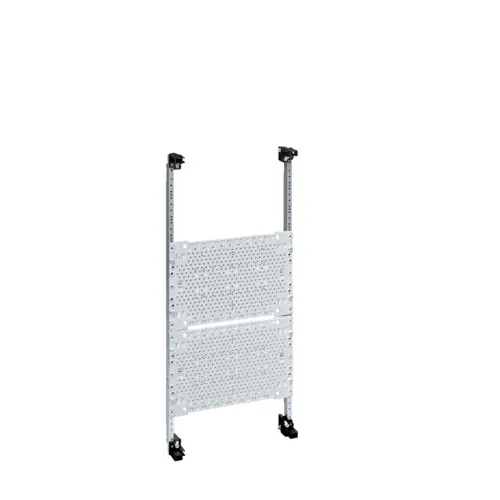 Autentický HAGER UM41UK Rám s 2x plastovou perforovanou montážní deskou pro FWx4x..