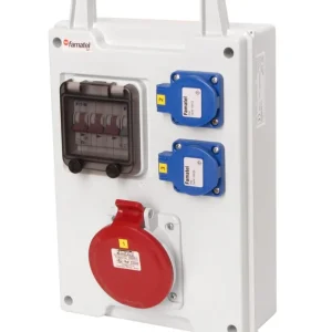 FAMATEL eb185 EB 200010.0 /4M  Zás.skříň easyBox IP44  jištěná bez chrániče, přenosná (d Časově Omezené