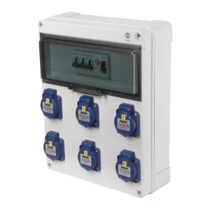 FAMATEL fb373-6kA ZSF60000000.1 /5813  Zás.skříň IP54 jištěná s chráničem 25/2/003 Poslední Šance