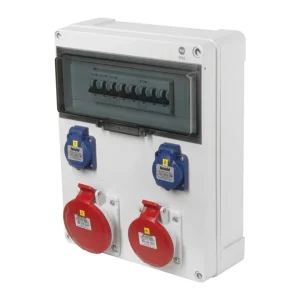 FAMATEL fb385-6kA ZSF20101000.0 /5813  Zás.skříň IP44 jištěná bez chrániče Záruka V Ceně