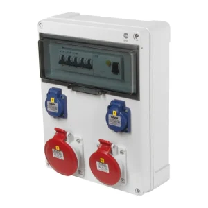 FAMATEL fb390-6kA ZSF20101000.1 /5813  Zás.skříň IP44 jištěná s chráničem 40/4/003 Omezená Nabídka