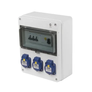 Výprodej FAMATEL fb135-6kA ZSF30000000.1 /5810  Zás.skříň IP54 jištěná s chráničem 40/4/003