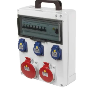 Značkový FAMATEL fb32505-6kA ZSF30101000.1 /5813  Zás.skříň IP44 jištěná s chráničem 40/4/003, př