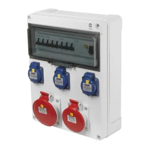 Nejlepší Volba FAMATEL fb325-6kA ZSF30101000.1 /5813  Zás.skříň IP44 jištěná s chráničem 40/4/003