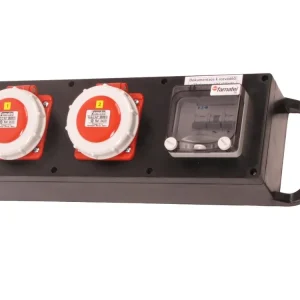 FAMATEL rb0266 RB00200000.0 /4105  Zás.skříň RUBBER BOX IP65 přenosná, jištěná bez chrán Horká Nabídka