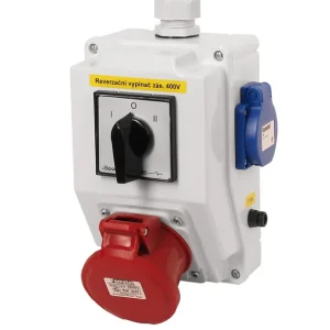 FAMATEL sb310 Zás. krabice se spínačem L-0-P SB310 IP44 1x400V/16A/5, 1x230V/16A Rychlé Dodání