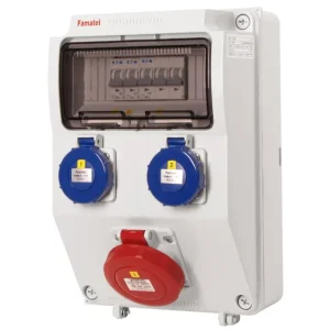 Garance Vrácení Peněz FAMATEL v1606 ZSF20100000.0 /3958 Zásuvková skříň IP65 jištěná bez chrániče - přístroje Eaton