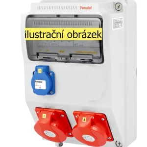 Nízká Cena FAMATEL v1010 ZSF10101000.1 /3958  Zásuvková skříň IP44 jištěná s chráničem 40/4/003 - přístroje Eaton