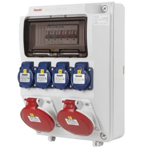 Expresní Doručení FAMATEL v1124 ZSF40002000.0 /3958  Zásuvková skříň IP44 jištěná bez chrániče - přístroje Eaton