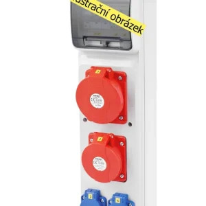 FAMATEL v268-6kA ZSF20002000.0 /3950 Zásuvková skříň IP44 jištěná bez chrániče - přístroje Eaton Profesionální