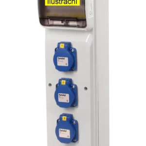 Odeslání Ihned FAMATEL v283-6kA ZSF40000000.0 /3950  Zásuvková skříň IP54 jištěná bez chrániče - přístroje Eaton