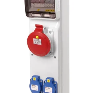 FAMATEL v297-6kA ZSF40001000.0 /3950  Zásuvková skříň IP44 jištěná bez chrániče - přístroje Eaton Autentický