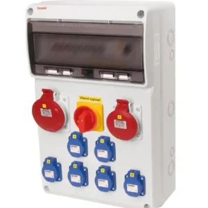 Ověřený FAMATEL v30252 ZSFV60101000.1 /3952 Zásuvková skříň IP44 jištěná s chráničem 40/4/003 a hl. v - přístroje Eaton