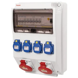 FAMATEL v344 ZSF40200000.1 /3959 Zásuvková skříň IP44 jištěná s chráničem 40/4/003 - přístroje Eaton Objednat Nyní