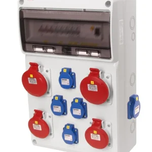 Rychlé Dodání FAMATEL v3050-6kA ZSF60202000.1 /3952  Zásuvková skříň IP44 jištěná s chráničem 40/4/003 - přístroje Eaton