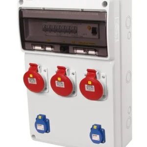 FAMATEL v441 ZSF20102000.1 /3952  Zásuvková skříň IP44 jištěná s chráničem 40/4/003 - přístroje Eaton Odeslání Ihned