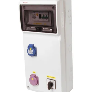 Trendový FAMATEL v1191 ZSFT11000000.1 /3951  Zásuvková skříň IP54 jištěná s chráničem 25/2/003 - přístroje Eaton