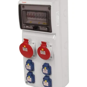 Záruka V Ceně FAMATEL v585 ZSF40101000.0 /3951  Zásuvková skříň IP44 jištěná bez chrániče - přístroje Eaton