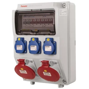 Akce FAMATEL v525 ZSF30002000.0 /3958 Zásuvková skříň IP44 jištěná bez chrániče - přístroje Eaton