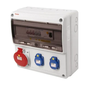 FAMATEL v594 ZSF20001000.1 /3974 Zásuvková skříň IP44 jištěná s chráničem 40/4/003 - přístroje Eaton Horká Nabídka