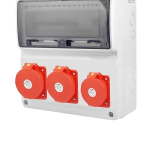 FAMATEL v601-6kA ZSF00201000.1 /3974 Zásuvková skříň IP44 jištěná s chráničem 63/4/003 - přístroje Eaton Přímo Od Výrobce