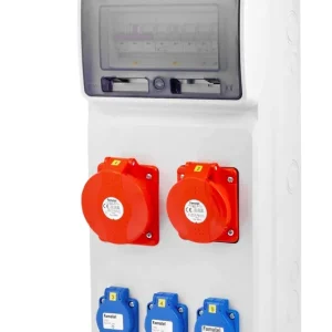 Víkendová Akce FAMATEL v470 ZSF30002000.0 /3951  Zásuvková skříň IP44 jištěná bez chrániče - přístroje Eaton