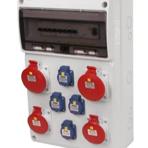 Kup Teď FAMATEL v680-6kA ZSF40202000.1 /3952  Zásuvková skříň IP44 jištěná s chráničem 63/4/003 - přístroje Eaton