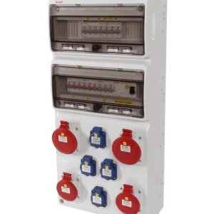 Pouze Dnes FAMATEL v682 ZSF40202000.1 /3977 Zásuvková skříň IP44 jištěná s chráničem 80/4/003 - přístroje Eaton