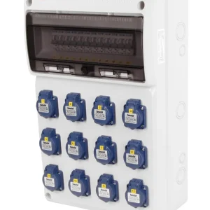 Nejlepší Volba FAMATEL v790-6kA ZSF120000000.0 /3952 Zásuvková skříň IP54 jištěná bez chrániče - přístroje Eaton